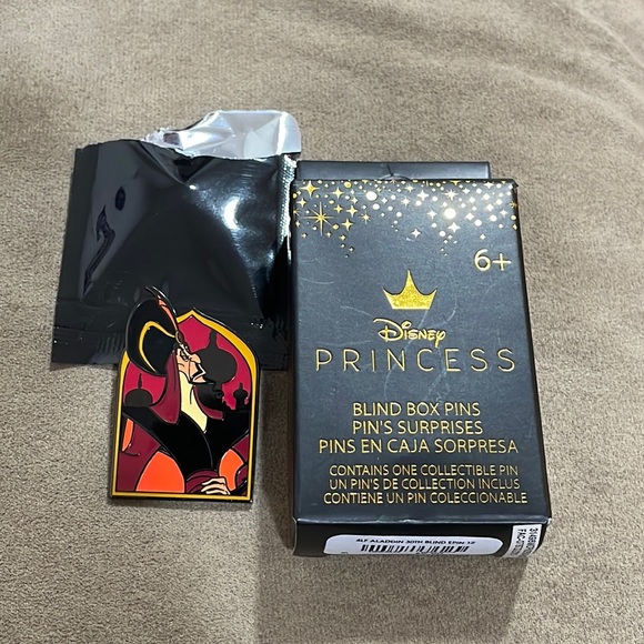 Loungefly Accessories - Loungefly Disney Princess Aladdin Blind Box Enamel Collectors Pin - JAFAR ONLY